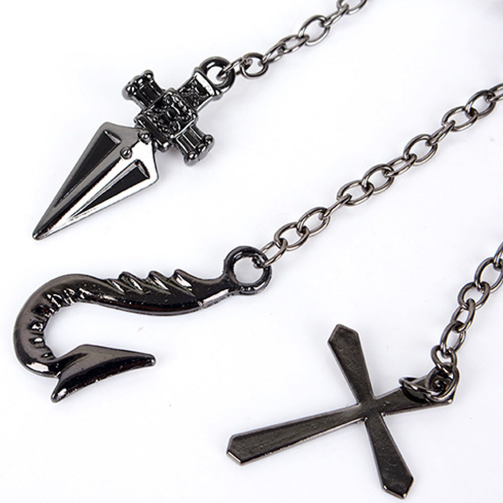 Hunter x Hunter Kurapika 5 Ring Chain Charms Cosplay Prop - Tophatter Daily Deals