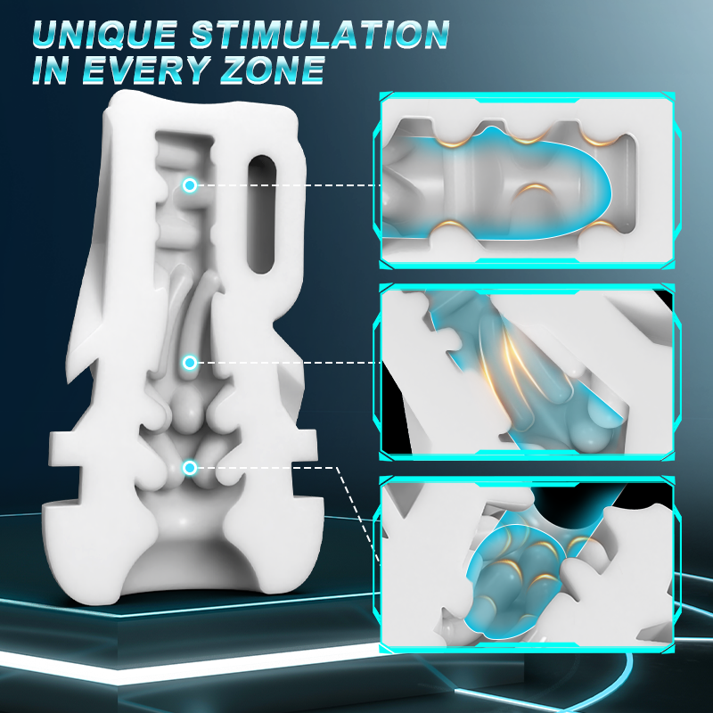 Skyline - Bay 10 Sucking Vibrating Male Stroker Masturbation Cup - Tophatter Daily Deals