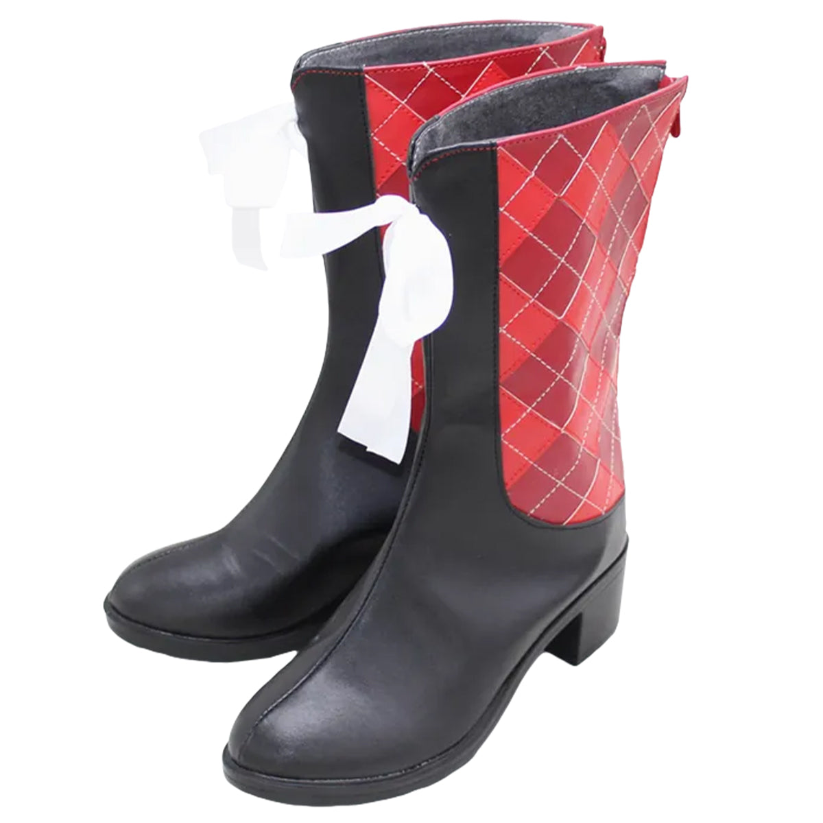 Zombieland Saga Konno Junko Minamoto Sakura Idol Black Red Shoes Cosplay Boots Shoes/Boots - Tophatter Daily Deals