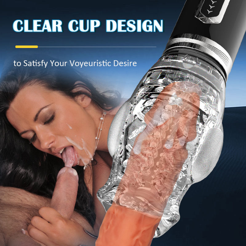 Amber - Telescopic Rotation Masturbation Cup Masturbation Cup - Tophatter Daily Deals