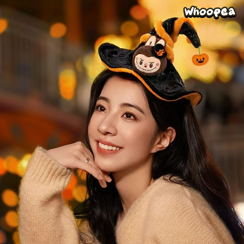 LABUBU Halloween Magic of Pumpkin Series Plush Headband, POP LAND Limited - Tophatter Daily Deals