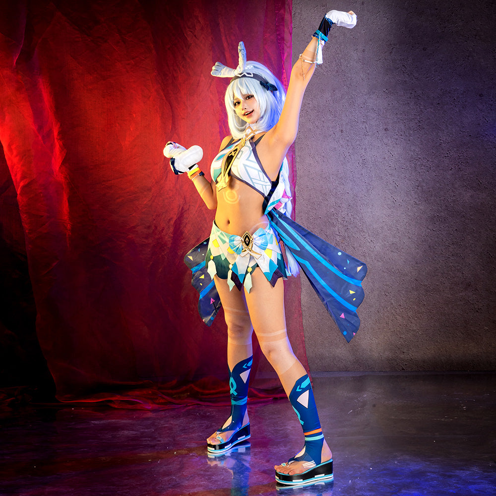Genshin Impact Natlan Mualani Cosplay Costume Costume - Tophatter Daily Deals