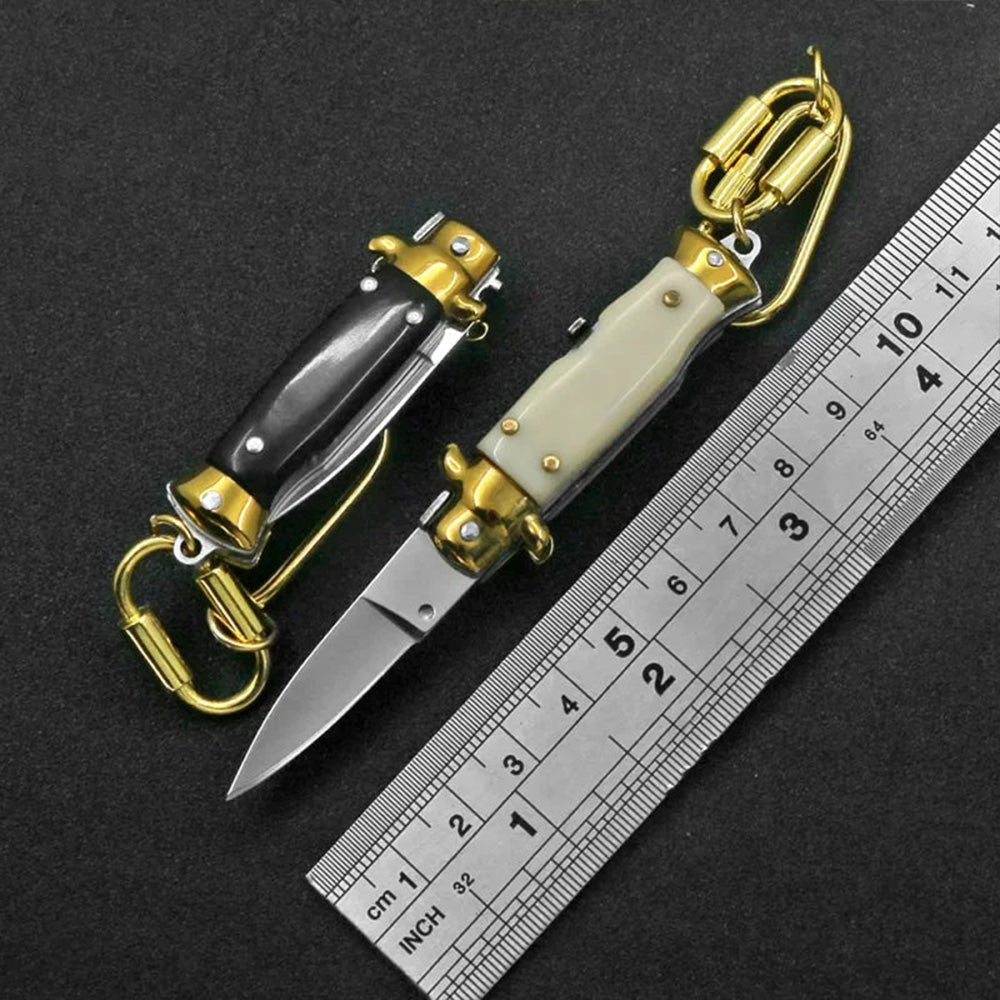 Mini ltalian Stiletto AKC Switch Blade Express Keychain - Tophatter Daily Deals