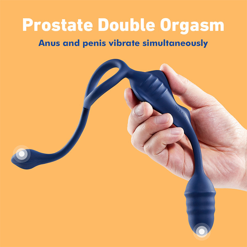 FusyFun- WAVE 9 Vibrating Anal Toy for Couple or Solo Fun Anal Toys - Tophatter Daily Deals