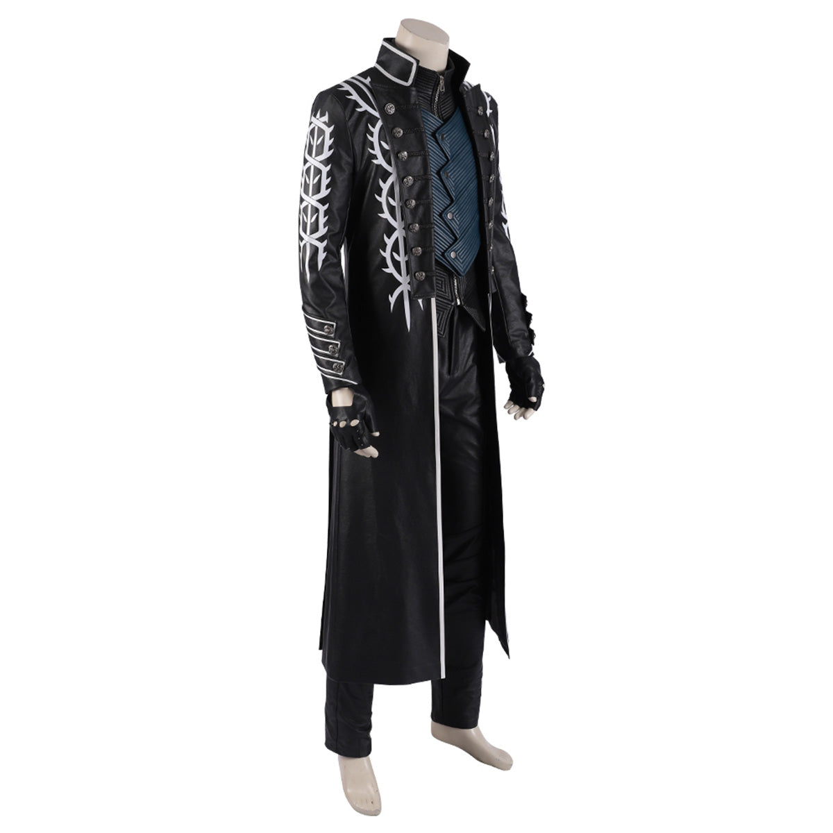 Devil May Cry 5 Vergil Black Cosplay Costume Costume - Tophatter Daily Deals