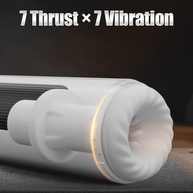 Panther - Wearable Thrusting Heating Masturbator Masturbation Cup - Tophatter Daily Deals