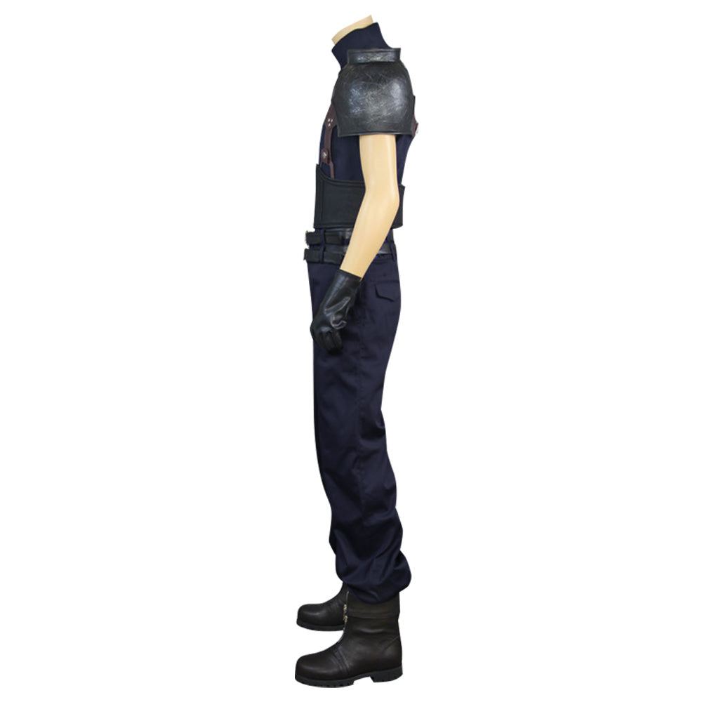 [In stock]Final Fantasy VII Remake Rebirth FF7R Zack Fair Crisis Core Cloud Strife Cosplay Costume - Tophatter Daily Deals