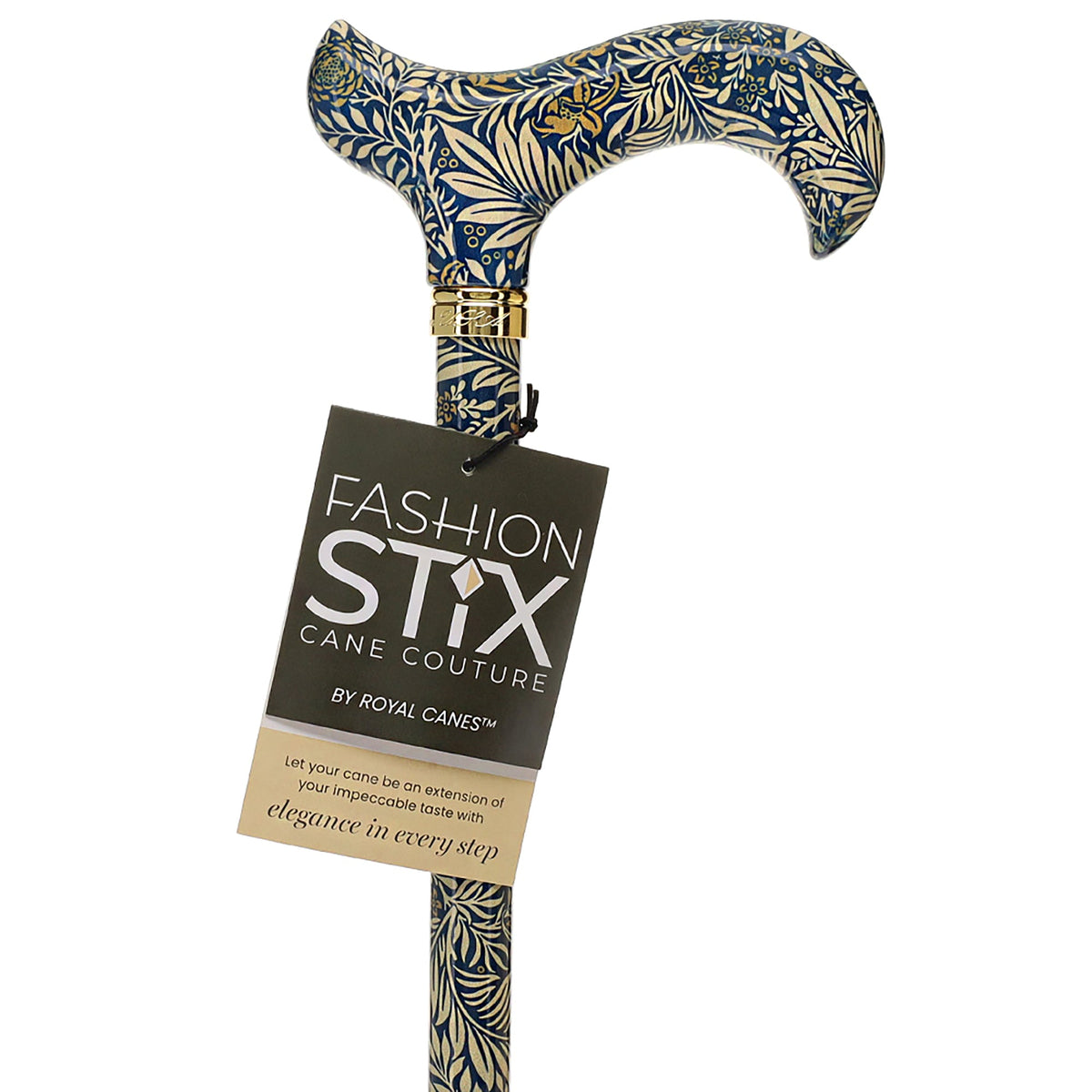 HD Pattern Designer Cane - Matching Handle & Shaft - Durable Adjustable Aluminum - Tophatter Daily Deals
