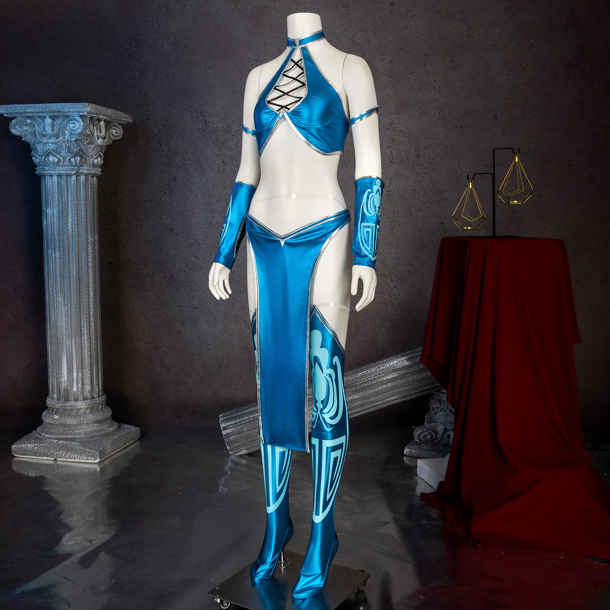 Halloween Halloween Mortal Kombat Kitana Cosplay Costume Costume - Tophatter Daily Deals