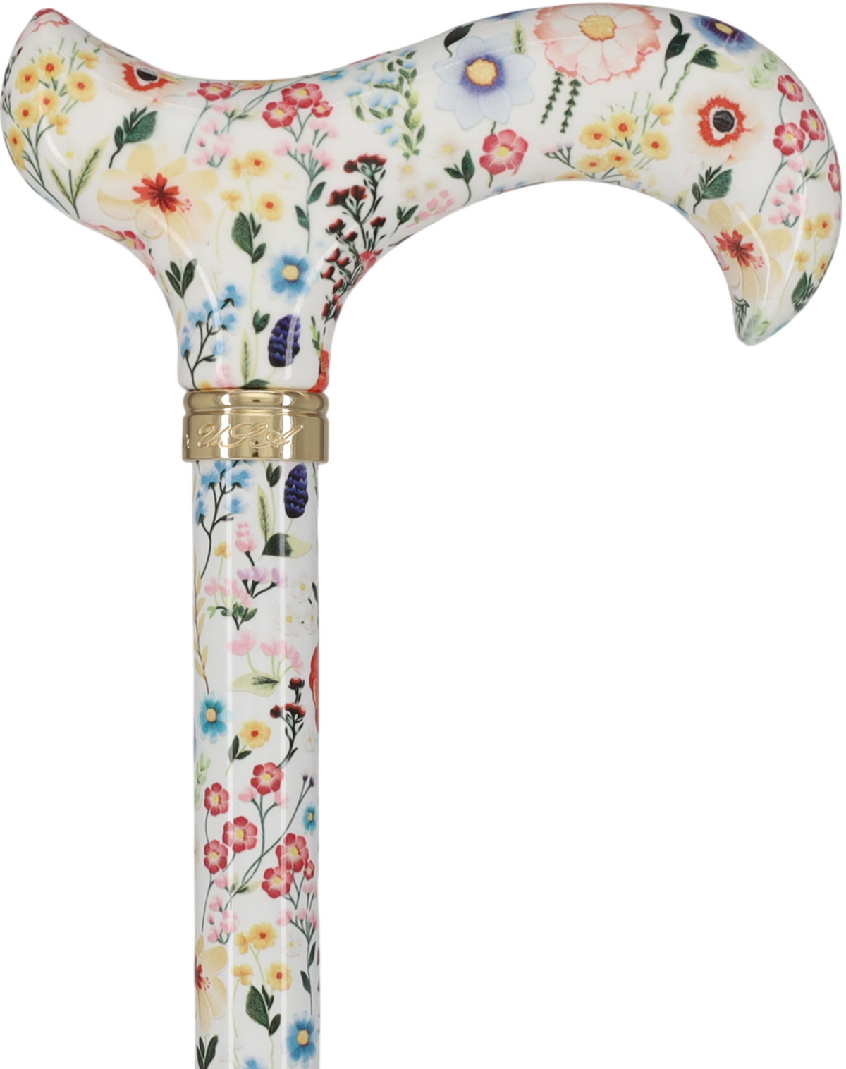 HD Pattern Designer Cane - Matching Handle & Shaft - Durable Adjustable Aluminum - Tophatter Daily Deals