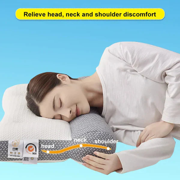 Orthopedic Neck Pillow Contour Support For Sleep - Tophatter Daily Deals