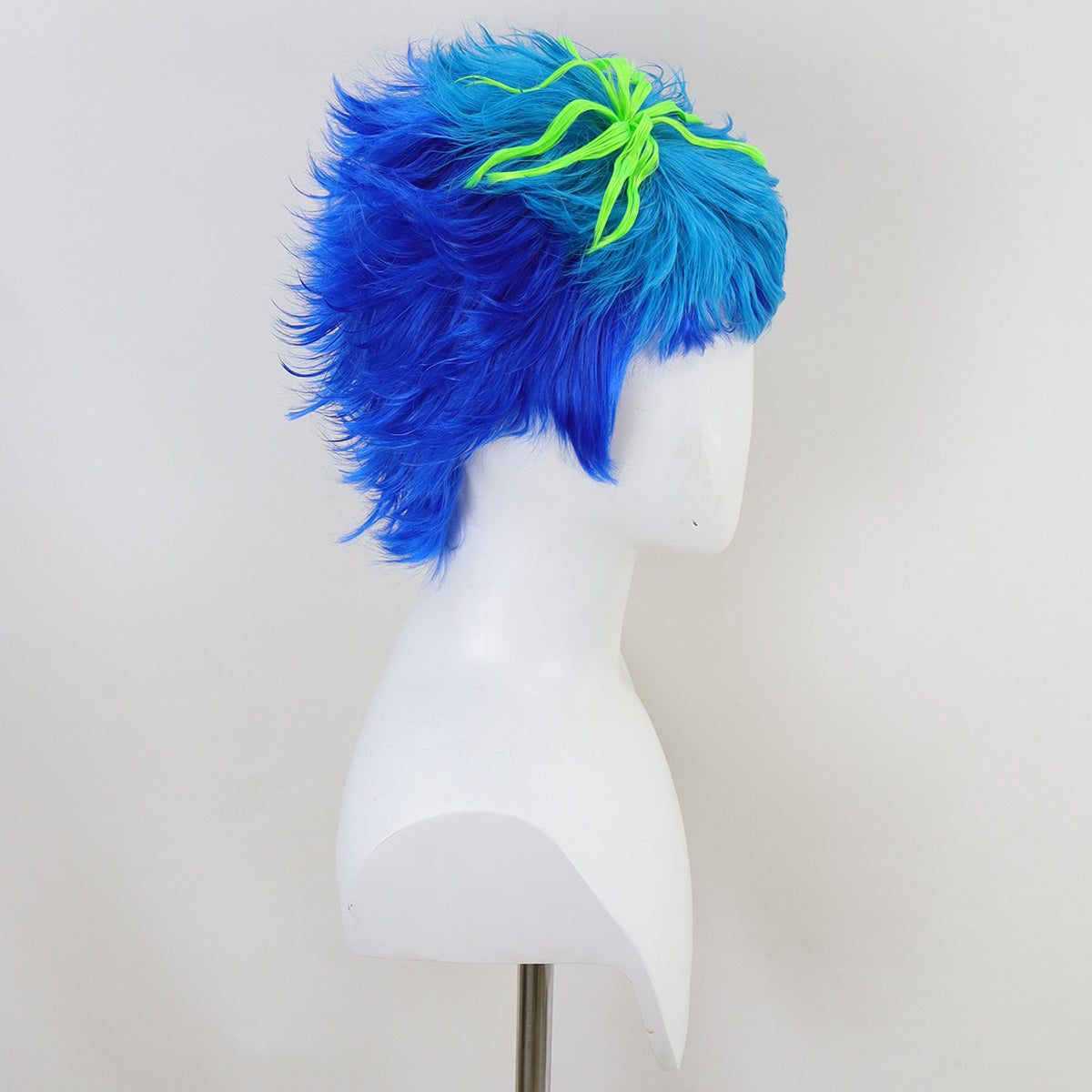 Your Turn To Die Naomichi Kurumada Blue Green Yellow Cosplay Wig Wig - Tophatter Daily Deals
