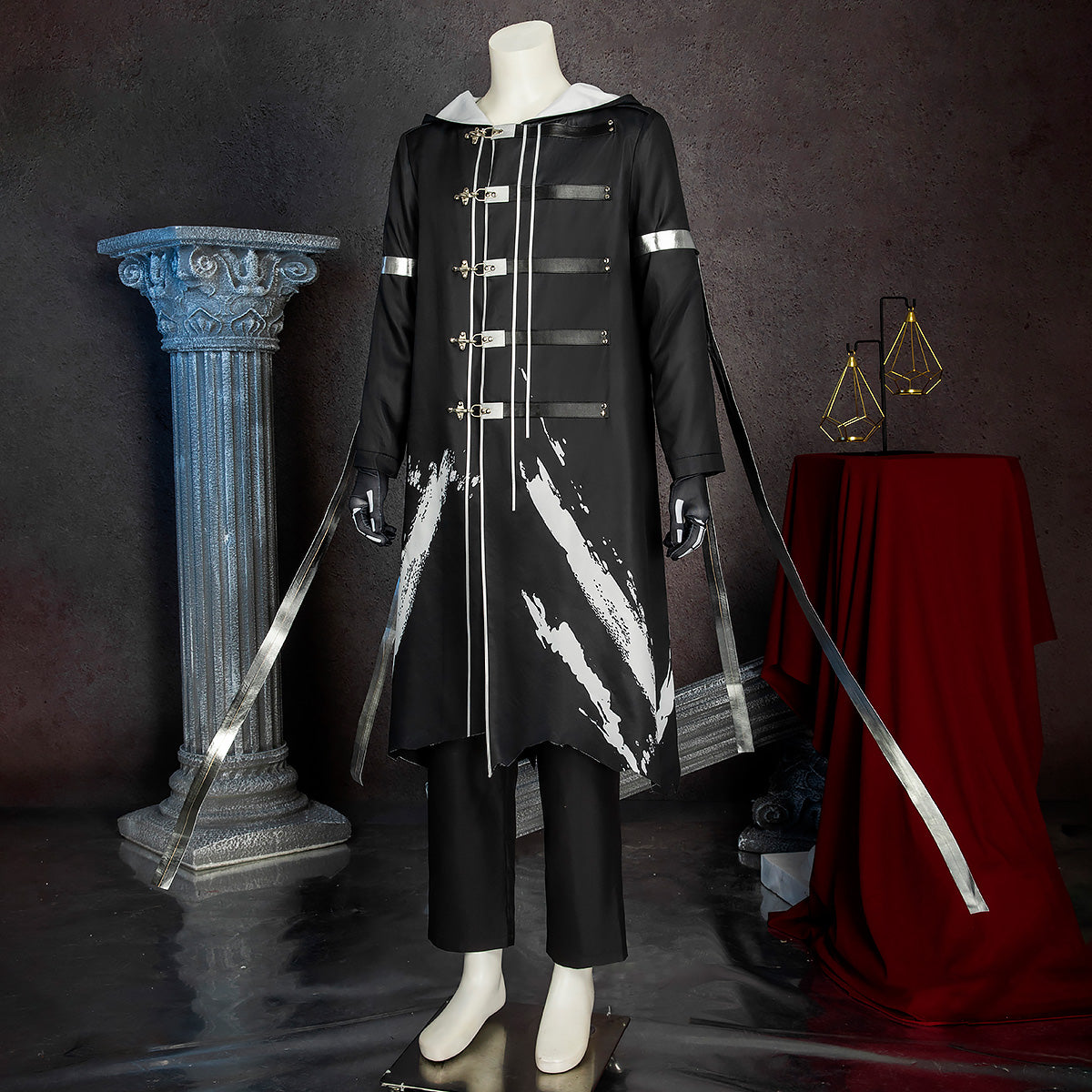 Dead by Daylight Ghostface Ghost Face Slash Enthusiast Cosplay Costume Costume - Tophatter Daily Deals