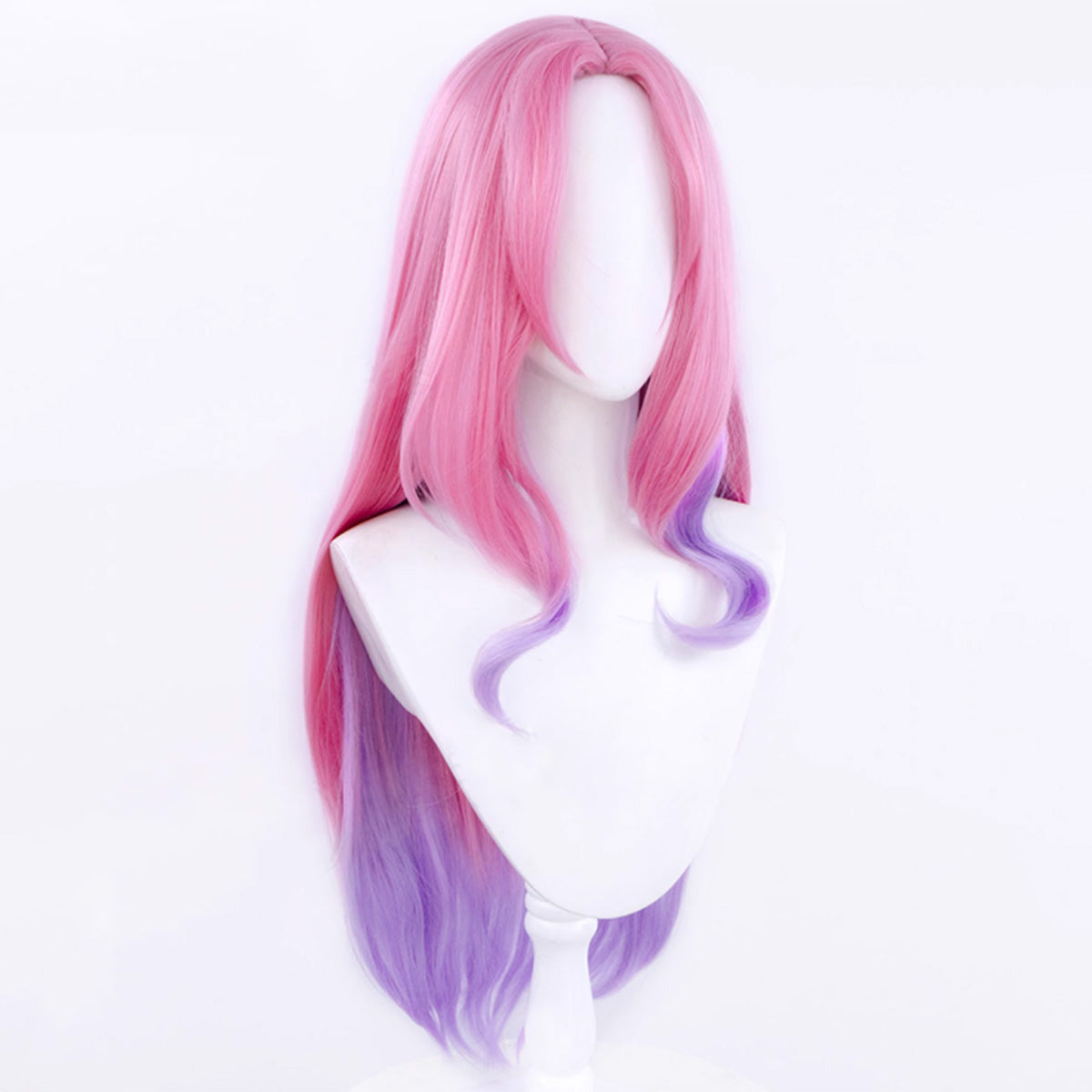 League of Legends LOL Prestige Crystal Seraphine Pink Purple Cosplay Wig Wig - Tophatter Daily Deals