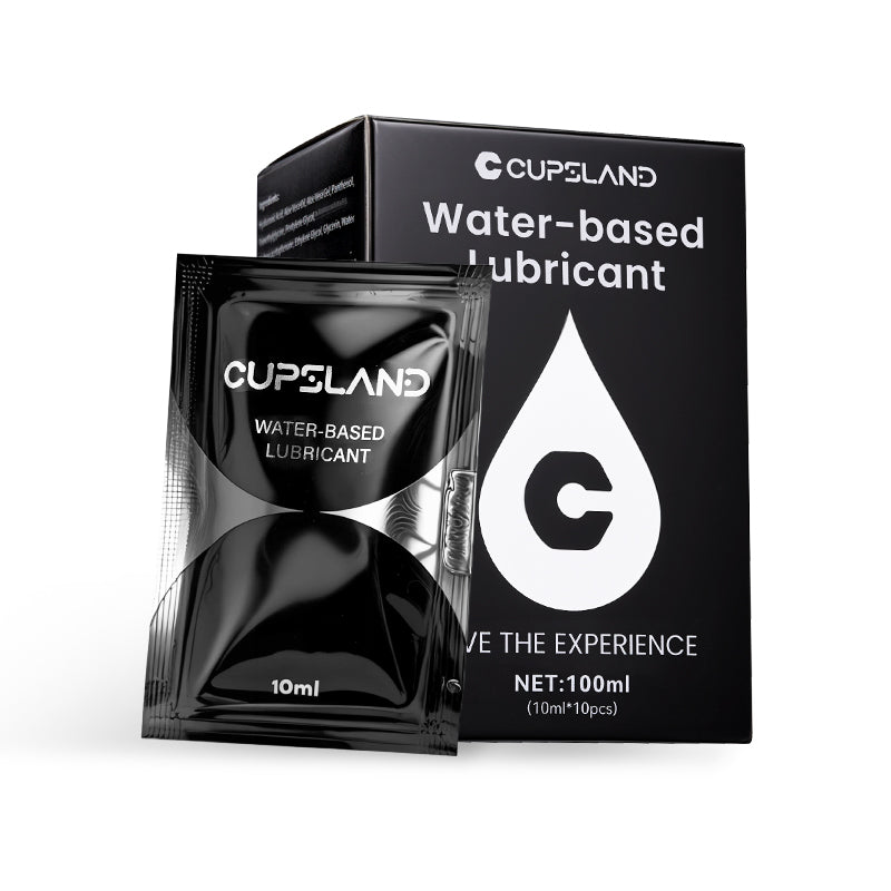 Acmejoy - Cupsland Water-based Lube 10x10ml Black Lube & Essential - Tophatter Daily Deals