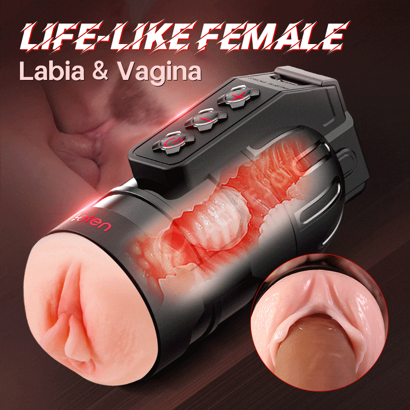 【Hot】Flash - 10 Vibrating Male Masturbator Stroker With Voice Mode, APP Control Masturbation Cup - Tophatter Daily Deals