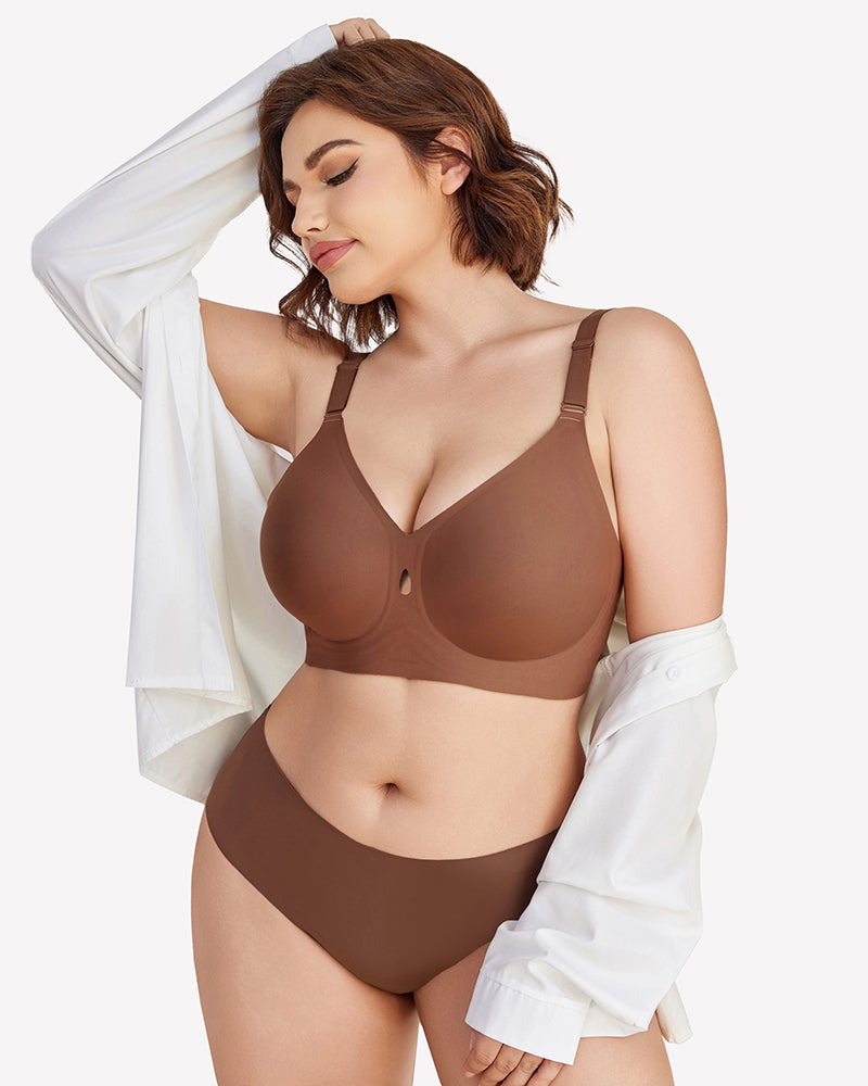 Wireless Seamless Bras Padded Bra Lingerie Sets-Bras - Tophatter Daily Deals