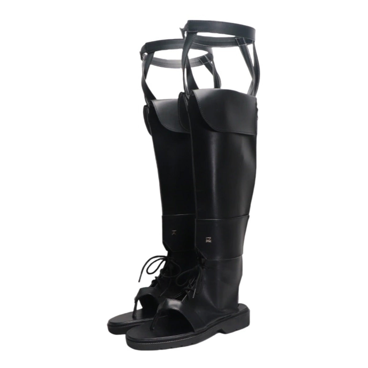 Final Fantasy XIV FF14 Minfilia Warde Black Shoes Cosplay Boots Shoes/Boots - Tophatter Daily Deals
