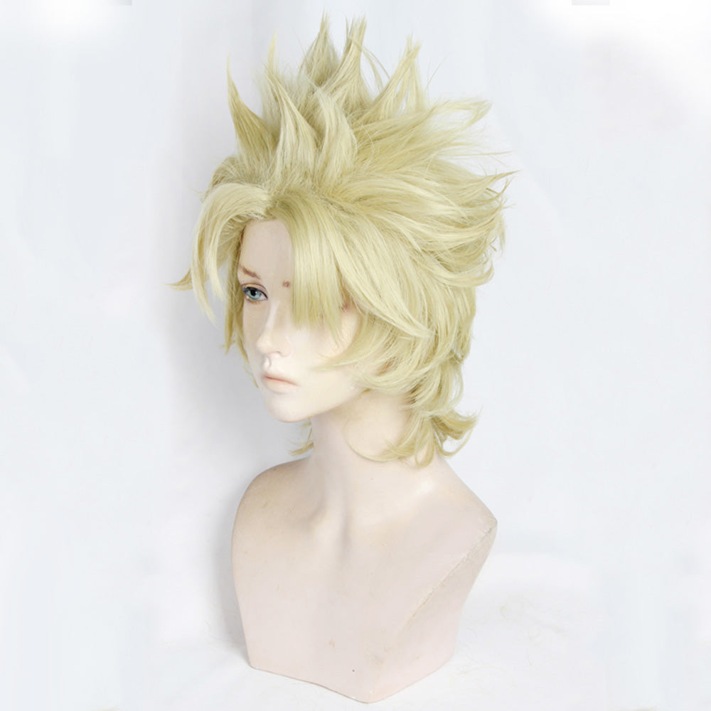 Jojo'S Bizarre Adventure: Battle Tendency Caesar Anthonio Zeppeli Light Golden Cosplay Wig Wig - Tophatter Daily Deals