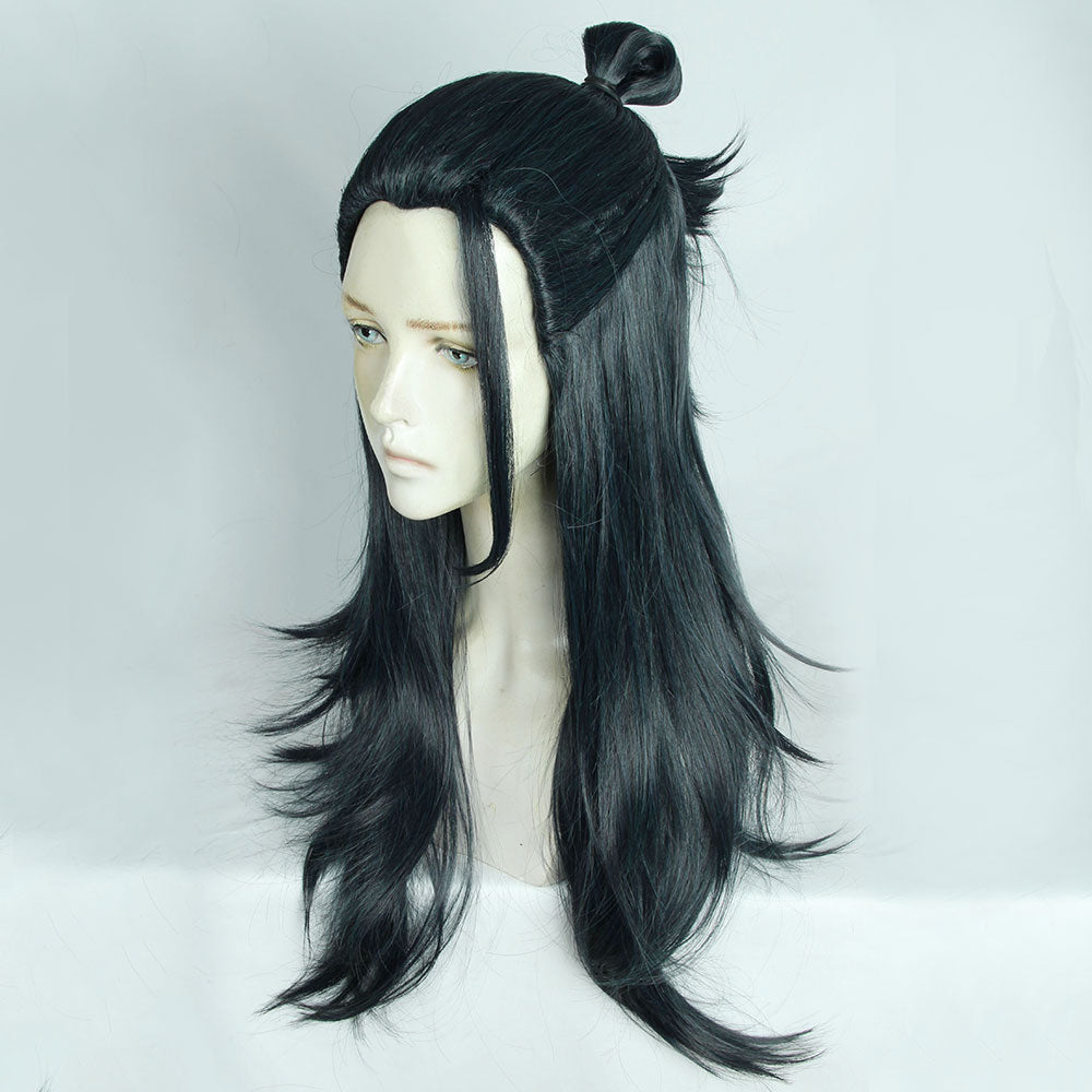 [in stock]Jujutsu Kaisen Sorcery Fight Suguru Geto Black Cosplay Wig Wig - Tophatter Daily Deals