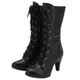 Final Fantasy VII Remake Tifa Lockhart Kimono Black Shoes Cosplay Boots Shoes/Boots - Tophatter Daily Deals