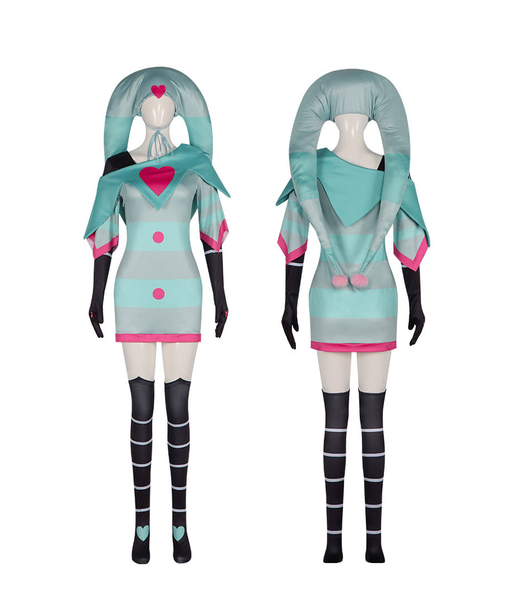 Hazbin Hotel Fizzarolli Green Halloween Party Cosplay Costume Costume - Tophatter Daily Deals
