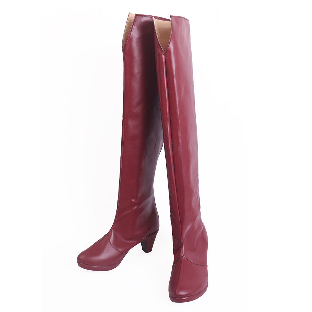 Black Clover Vanessa Enoteca Red Shoes Cosplay Boots Shoes/Boots - Tophatter Daily Deals
