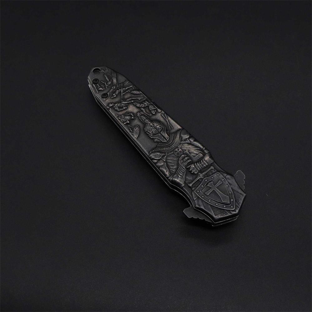 Crusades Knife Knights Templar Folding Knife - Tophatter Daily Deals