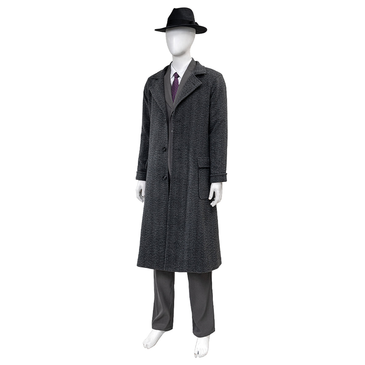 Spider-Man Noir (2025) Spider-Noir Suit Cosplay Costume Costume - Tophatter Daily Deals