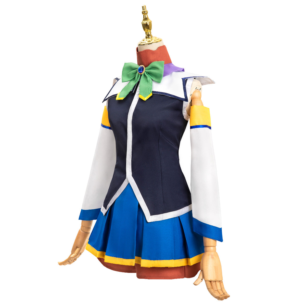 Kono Subarashii Sekai ni Shukufuku o Aqua Cosplay Costume - B Edition - Tophatter Daily Deals