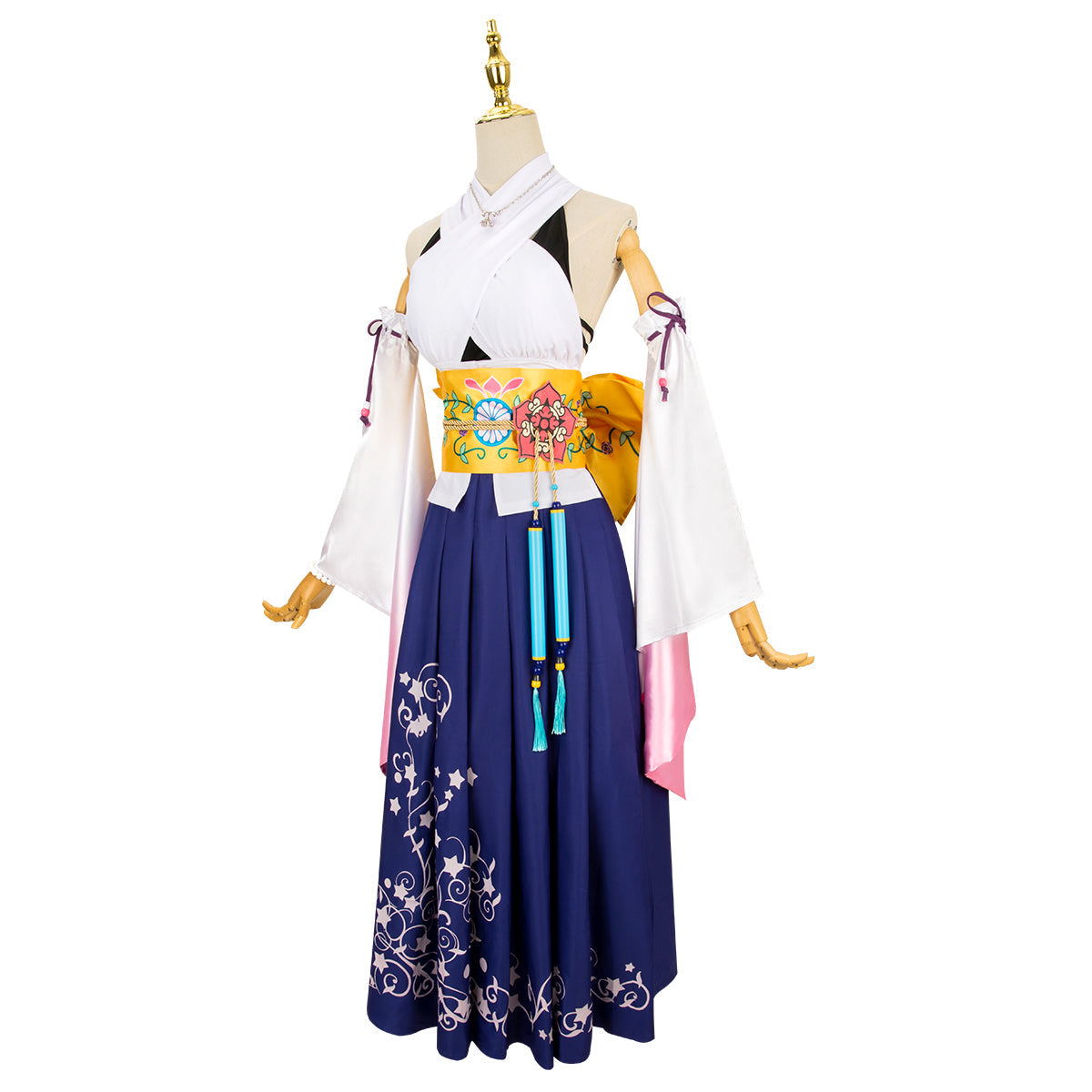 Final Fantasy X FF10 Yuna Cosplay Costume - Deluxe Version Costume - Tophatter Daily Deals
