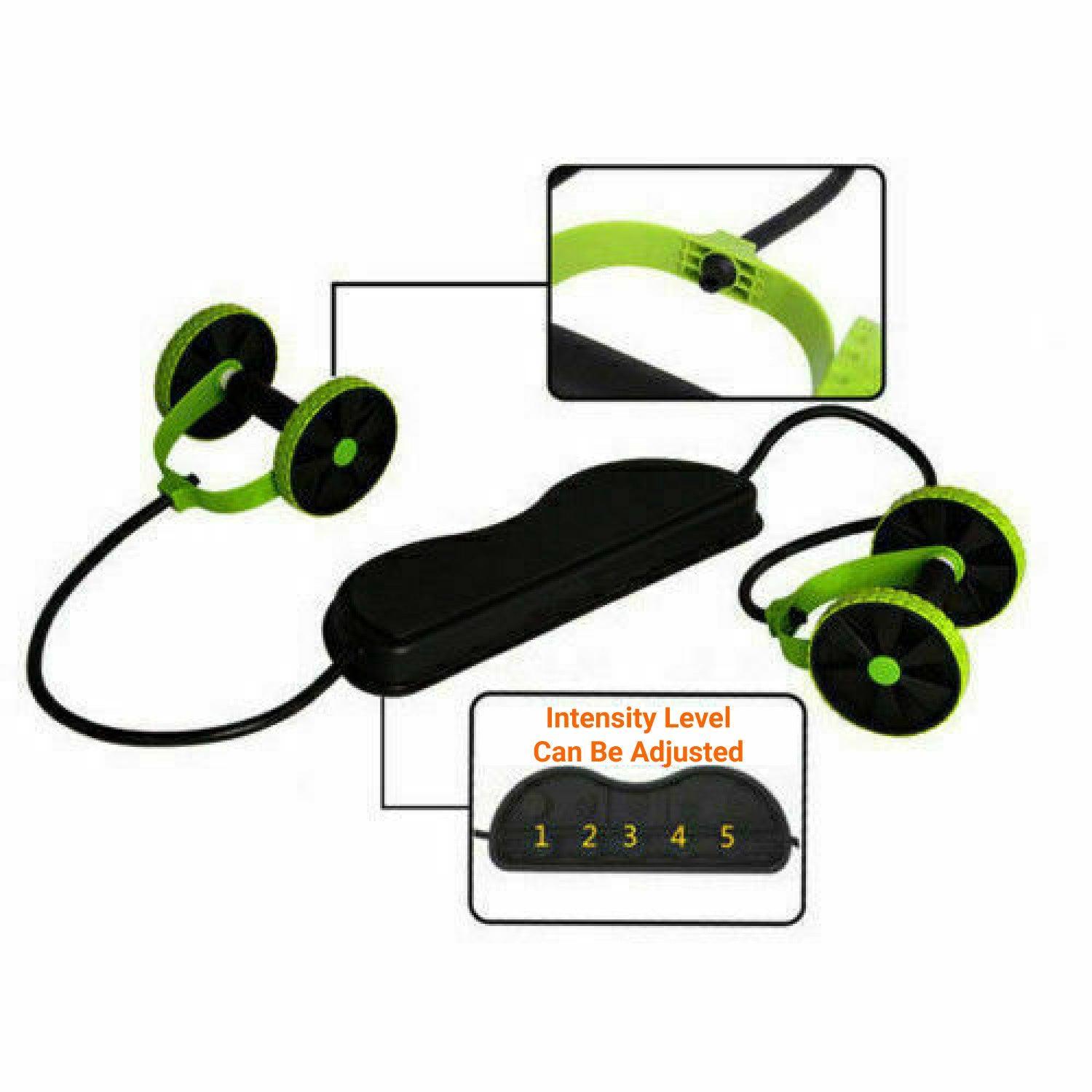 Rolling Wheel for ABS - Portable Ab Wheel Fitness Abdominal Roller Leg Exercise ABS Workout Training Exercise & Fitness - Tophatter Daily Deals