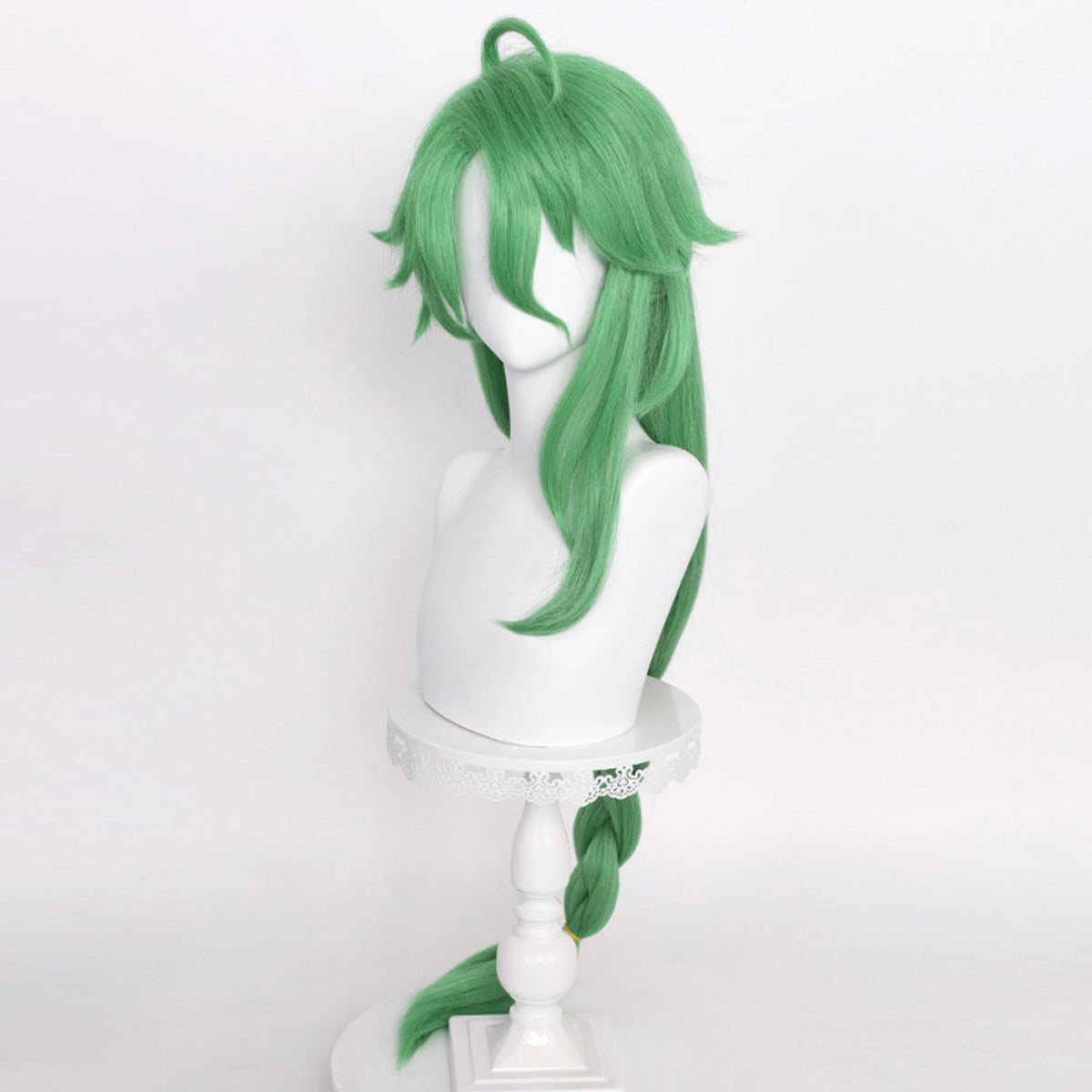 Genshin Impact Baizhu Green Cosplay Wig Prop - Tophatter Daily Deals