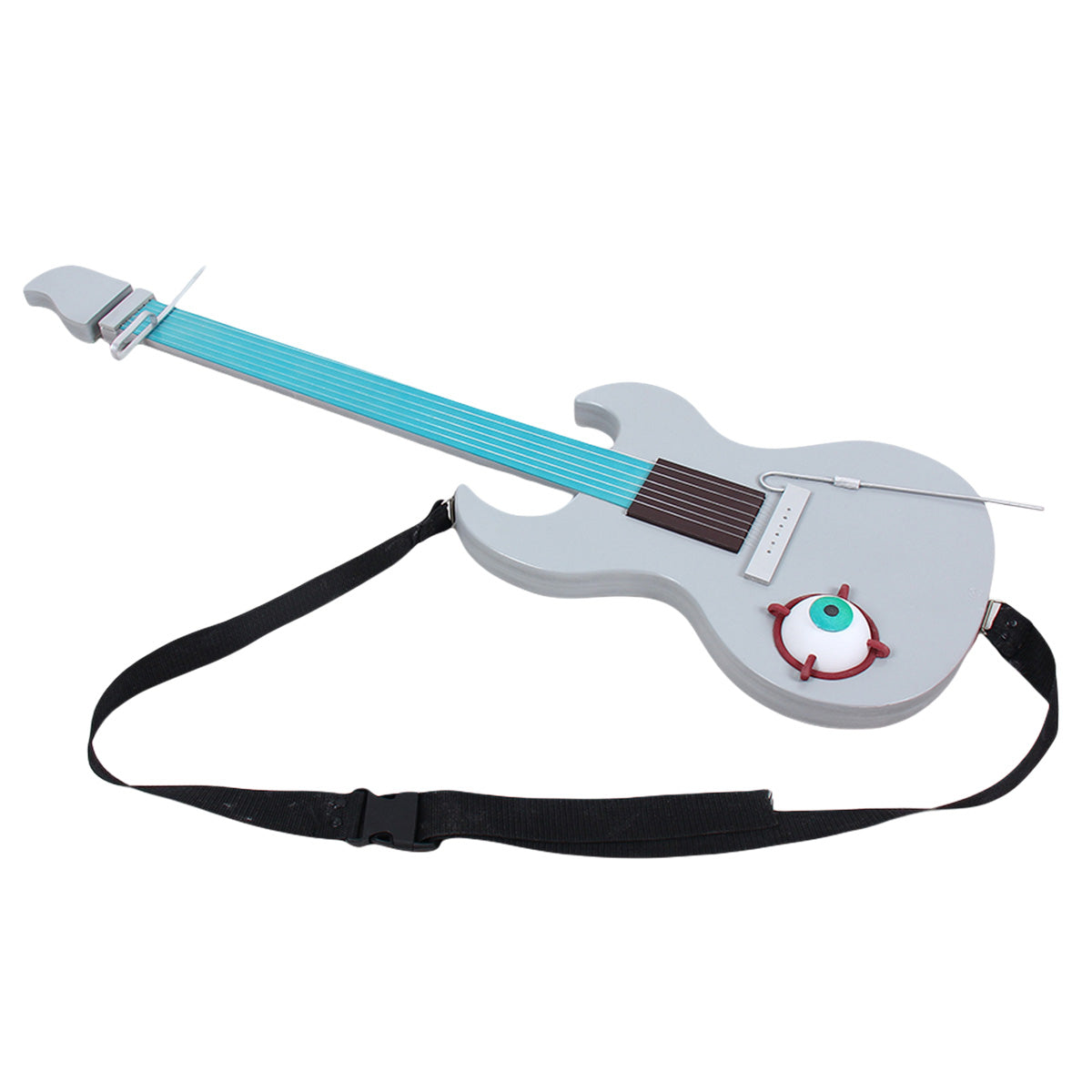 ALIEN STAGE Till Silver Guitar Model Cosplay Weapon Prop Wig - Tophatter Daily Deals