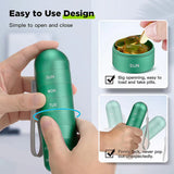 Pill Organizer Aluminum 7 Day Travel Container Waterproof - Tophatter Daily Deals
