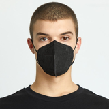 10-Pack Black KN95 Disposable Face Masks Health & Wellness - Tophatter Daily Deals
