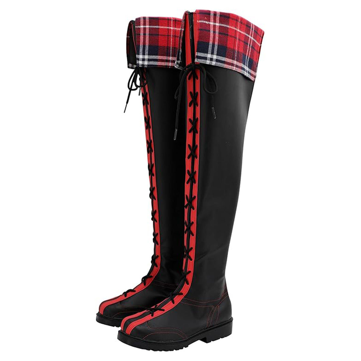 Dead Or Alive 6 Marie Rose Black Red Shoes Cosplay Boots Shoes/Boots - Tophatter Daily Deals