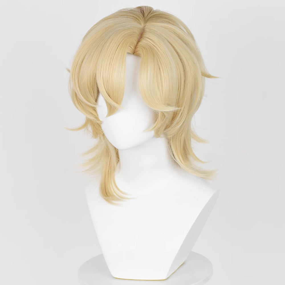 Honkai: Star Rail Aventurine Gold Cosplay Wig Wig - Tophatter Daily Deals