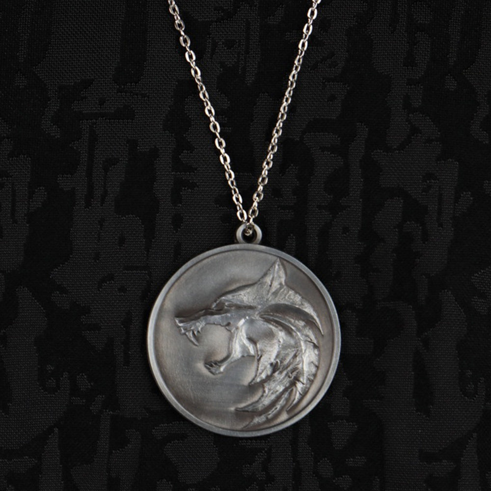 [in stock]The Witcher Netflix Geralt Of Rivia Necklace Cosplay Accessory Prop Prop - Tophatter Daily Deals