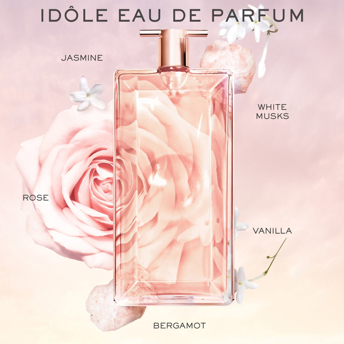 Lacome Idôle Eau De Parfum 50ml & Travel Spray 10ml Gift Set - Tophatter Daily Deals