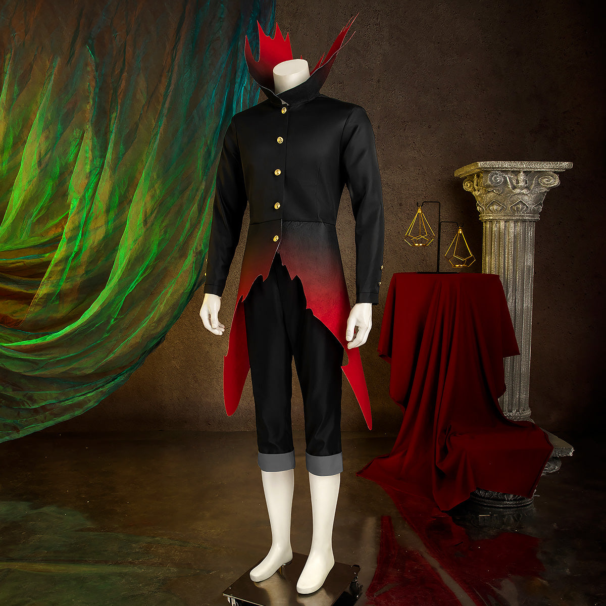 Dandadan Ken Takakura Okarun Wool Felt Edition Cosplay Costume Costume - Tophatter Daily Deals