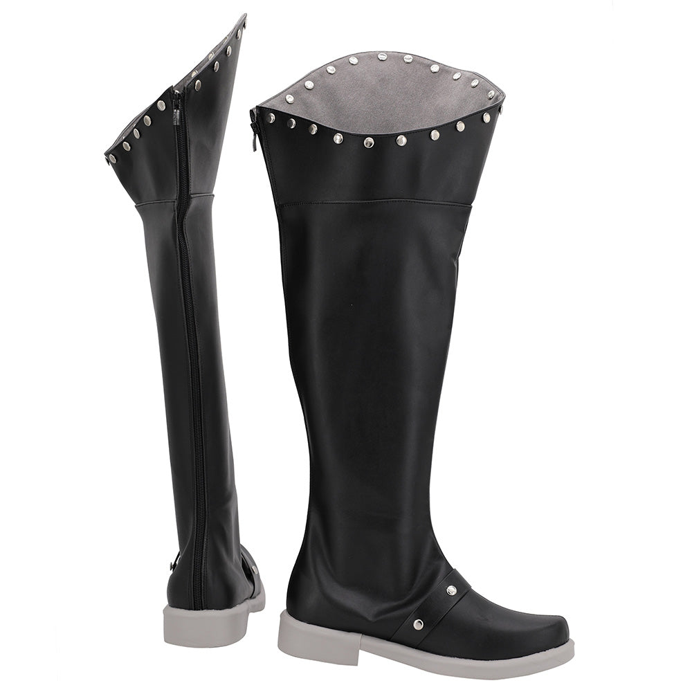 Black Clover Zora Ideale Black Shoes Cosplay Boots Shoes/Boots - Tophatter Daily Deals