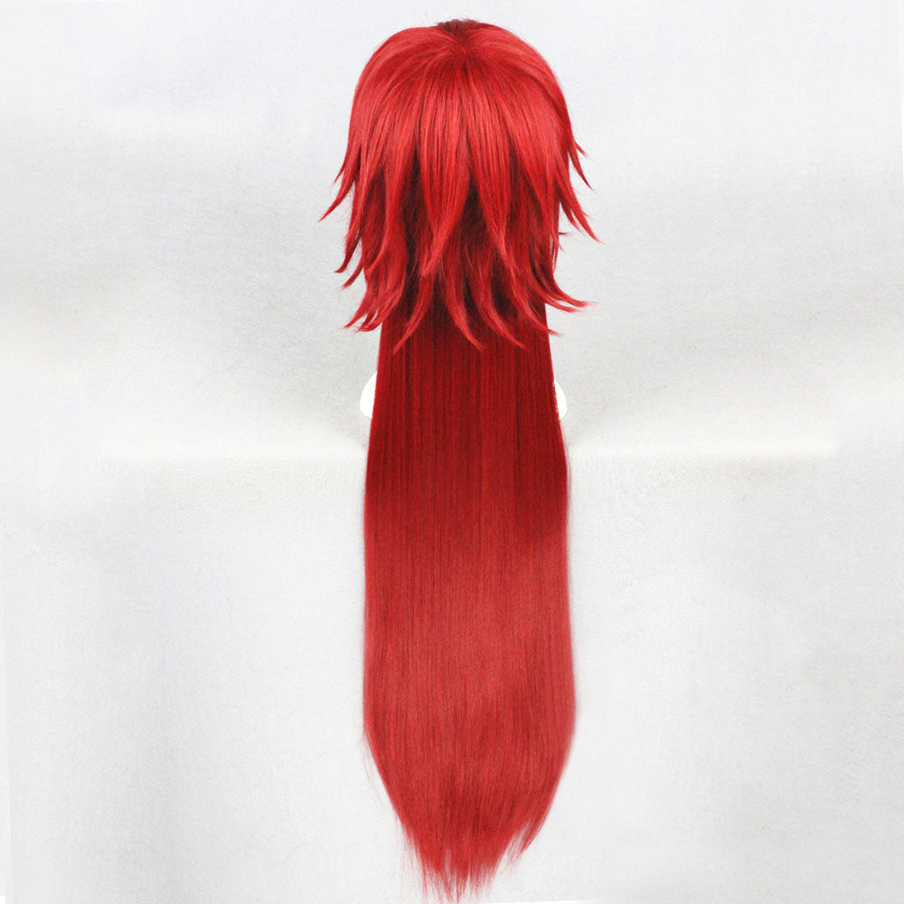 Black Butler Grell Sutcliff Red Cosplay Wig Wig - Tophatter Daily Deals