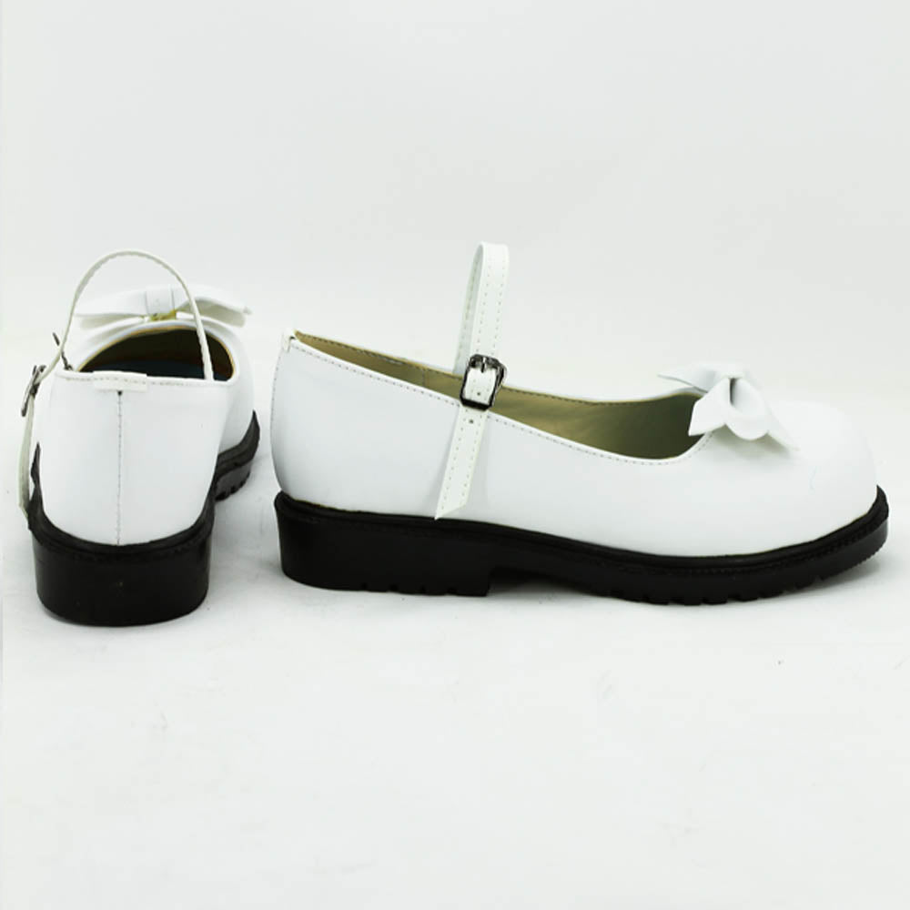 Dangan Ronpa Fuji Chihiro Chihiro Fujisaki White Shoes Cosplay Boots Shoes/Boots - Tophatter Daily Deals