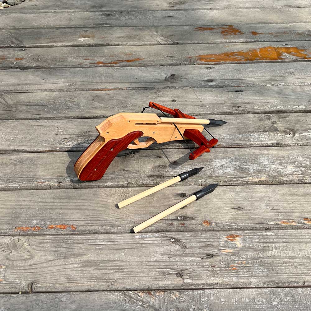 Fake Crossbow Wooden Model Kit - Tophatter Daily Deals