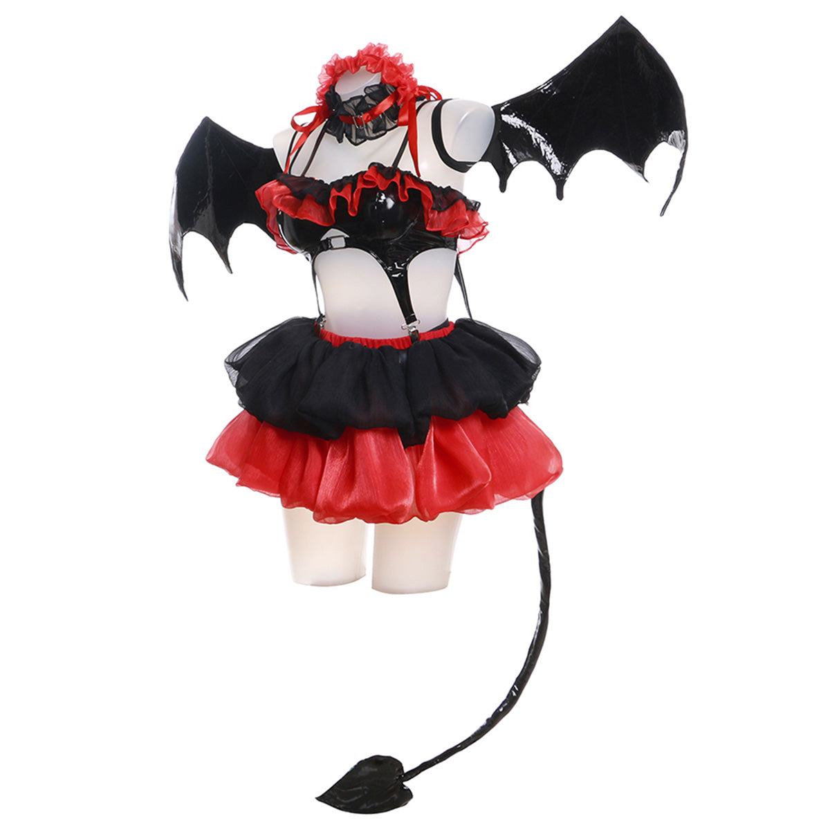 Date A Live IV: Tokisaki Kurumi Pretty Devil Ver Hallowen Cosplay Costume Costume - Tophatter Daily Deals