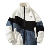 Warm Relaxed Men’s Jacket - Bomber, Sherpa Fleece, Winter White - Tophatter Daily Deals