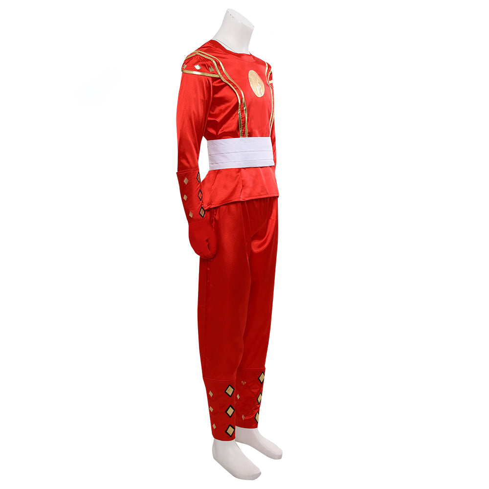 Power Rangers Red Ninjetti Ranger Red Ninja Ranger Cosplay Costume Costume - Tophatter Daily Deals