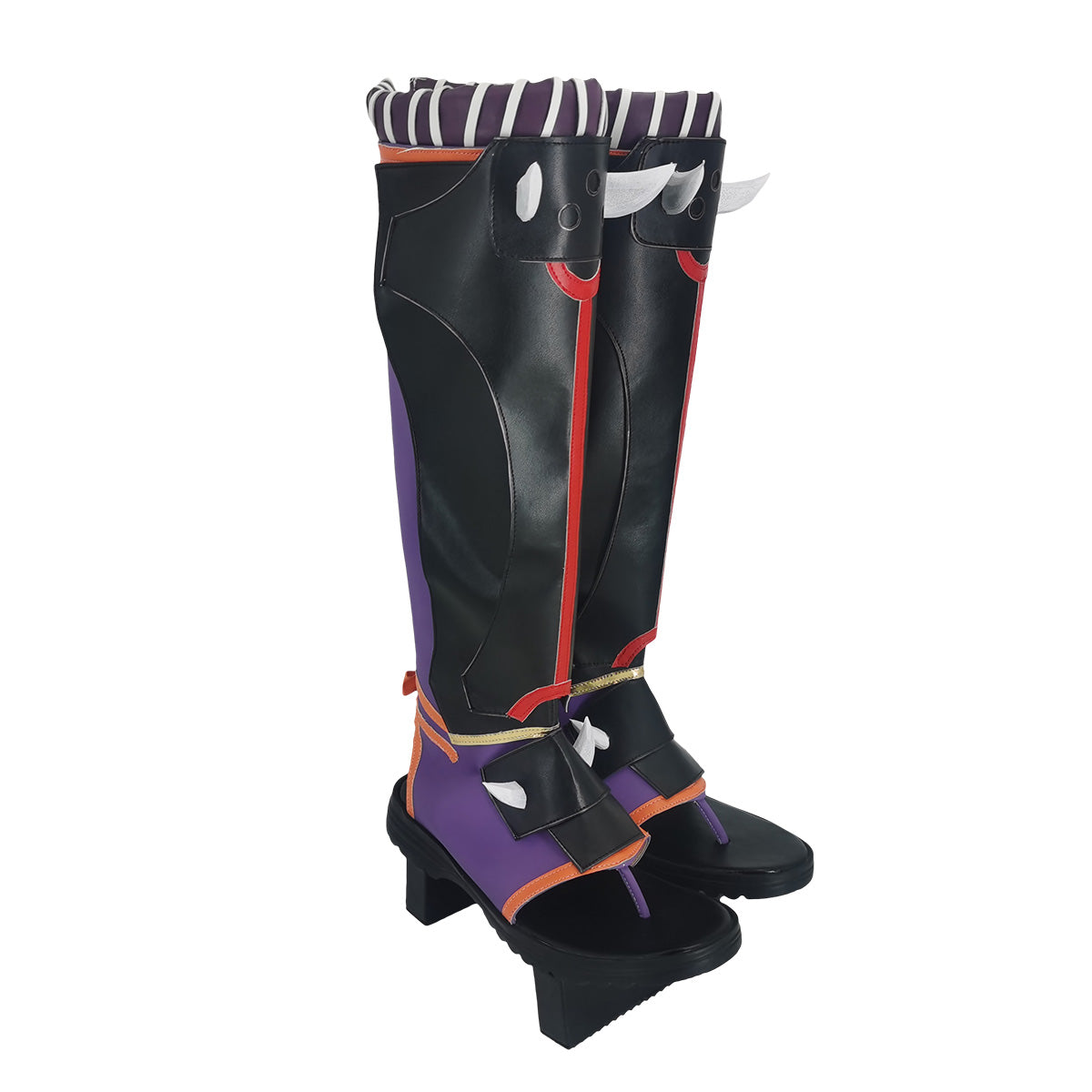 Genshin Impact Arataki Itto Black Shoes Cosplay Boots Shoes/Boots - Tophatter Daily Deals