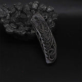 3D Western Dragon Folding Knife - Tophatter Daily Deals